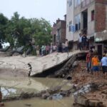 Mathura water tank collapsed two people died in Krishna Vihar area