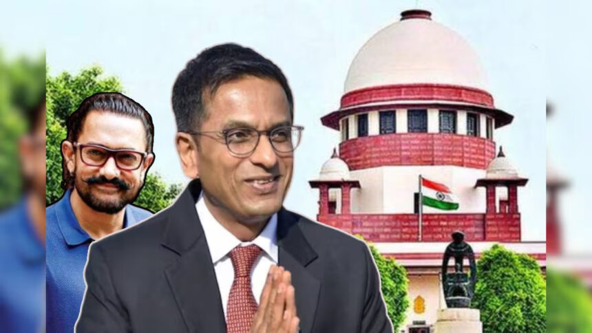 When Aamir Khan reached the Supreme Court, CJI welcomed him