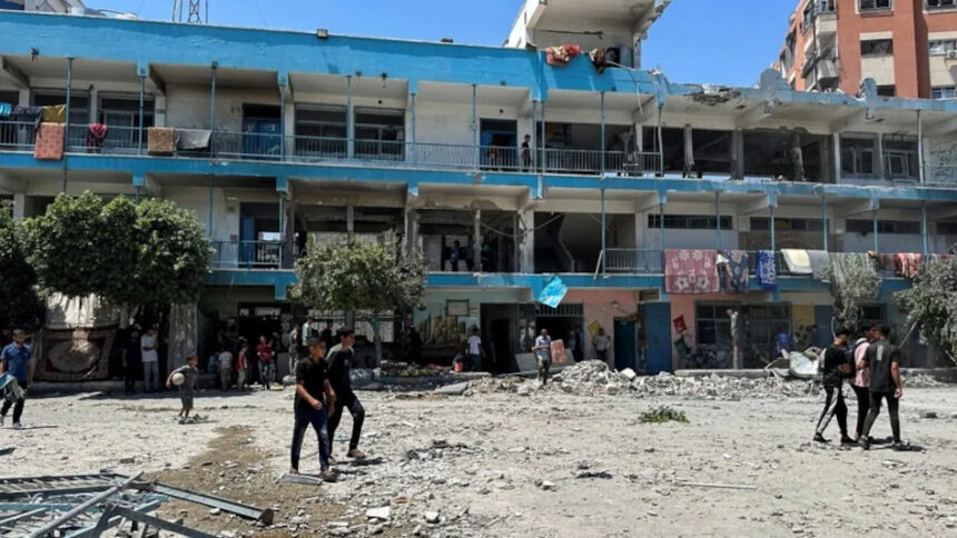 Gaza Airstrike: Over 100 Dead in School Bombing