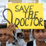 Doctors Protest Kolkata Murder with Black Bands