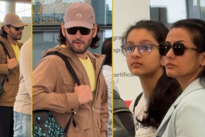 Mahesh Babu Returns: Stylish Airport Look with Family