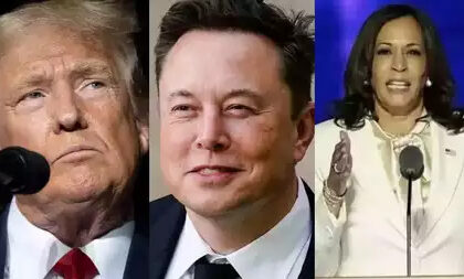 'She will destroy our country if elected': Donald Trump takes aim at Kamala Harris in chat with Elon Musk