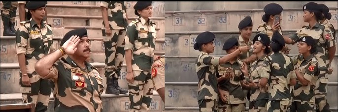 On Independence Day, the spirits of the soldiers were high at the Attari-Wagah border