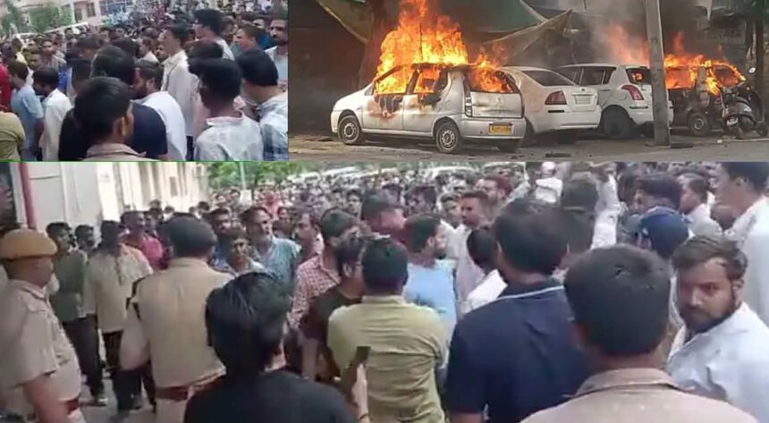 Shops and malls vandalized, cars burnt, internet also shut down; Why did violence erupt in Udaipur?