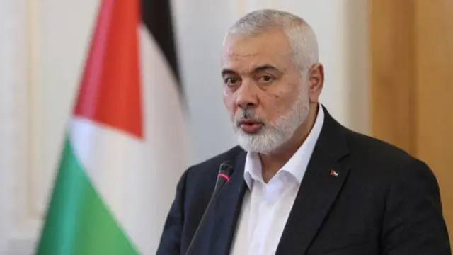 Hamas political chief Haniyeh's coffin arrives in Doha