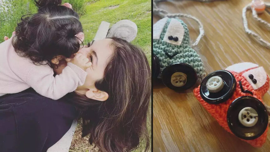 Anushka Sharma's son Akay and daughter Vamika's first Rakhi was like this, sister tied a car made of wool on their wrist