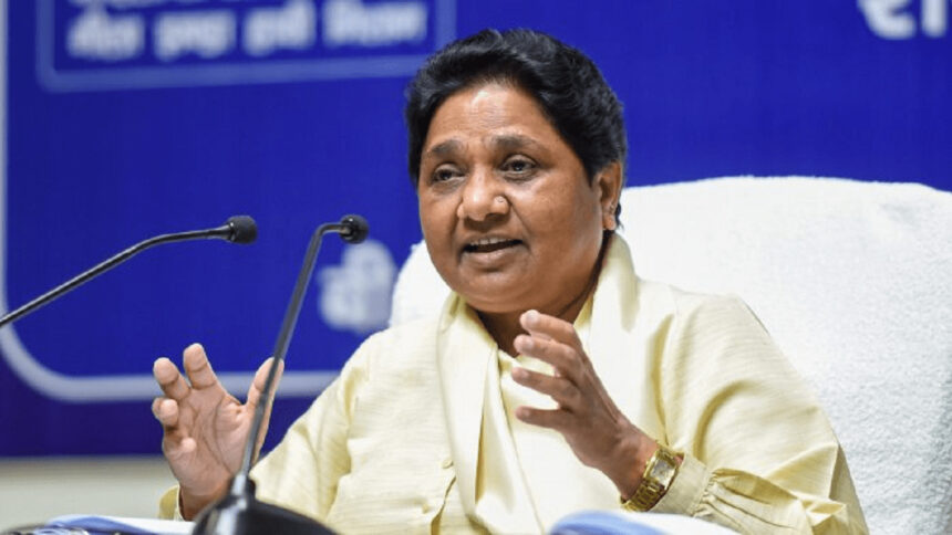 BSP supremo Mayawati's support for Bharat Bandh