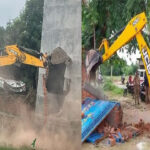 Bulldozer action in Uttar Pradesh: Illegal constructions of SP leaders accused of rape demolished in Ayodhya and Kannauj