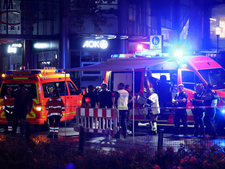 Attack on partygoers in Germany: Attacker stabbed them in the neck, 3 killed, 9 injured