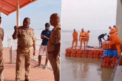 Three students drowned in Ganga river while taking selfie, one body recovered, NDRF team engaged in search in Varanasi