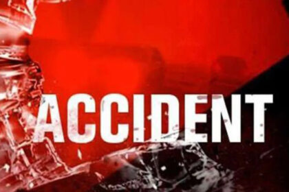 A horrific road accident while trying to save a cow, four people died