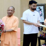 Indian cricketer Rinku Singh met CM Yogi Adityanath, said- I am feeling very proud