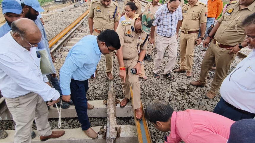 Big revelation in Sabarmati Express derailment case, conspiracy to overturn train by getting track piece stuck