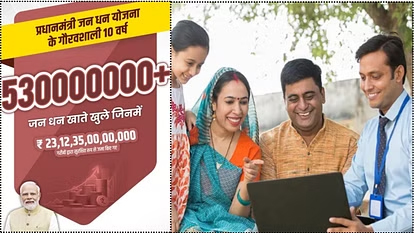 Jan Dhan Yojana completes 10 years: 53 crore accounts have been opened so far