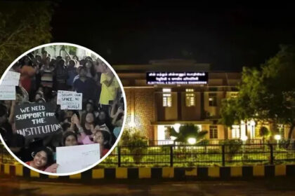 NIT Trichy students protest against sexual harassment incident in girls' hostel