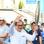 Paris 2024: Jackie Chan Amazes Crowd Holding Paralympic Torch