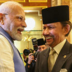 PM Modi and Brunei Sultan met at the Luxury Palace